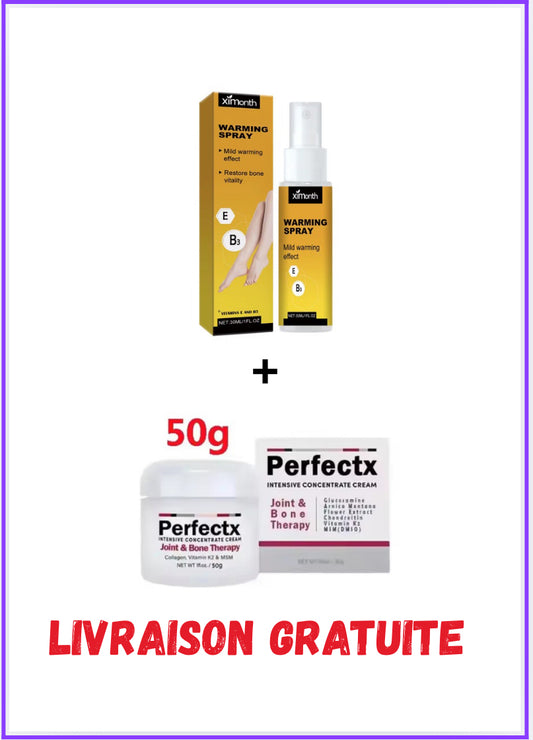 Spray Chauffant Ximonth – Soulagement Naturel des Douleurs Osseuses et Articulaires