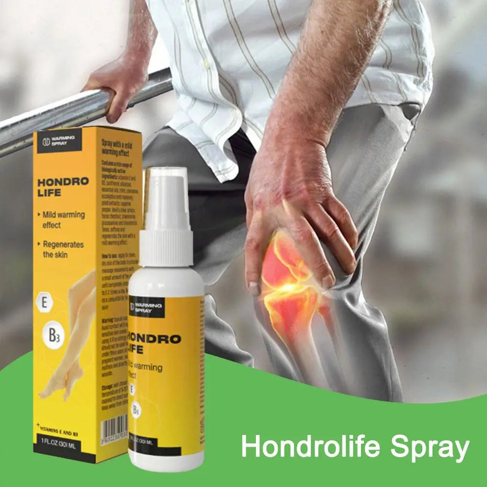 Spray Chauffant Ximonth – Soulagement Naturel des Douleurs Osseuses et Articulaires